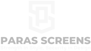 Paras screens logo white